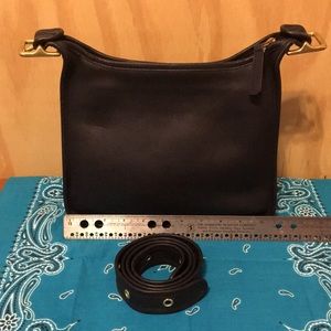 COACH Legacy Janice CO5Q-9966 leather handbag black EUC